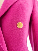 Yves Saint Laurent Orchid Wool Skirt Suit Suit arcadeshops.com