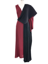 Givenchy Asymmetrical Colorblock Dress Dress arcadeshops.com