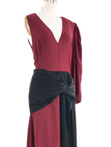 Givenchy Asymmetrical Colorblock Dress Dress arcadeshops.com
