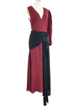 Givenchy Asymmetrical Colorblock Dress Dress arcadeshops.com