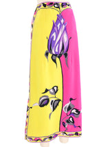 1960s Emilio Pucci Tulip Printed Maxi Skirt Bottom arcadeshops.com