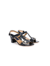 Ferragamo Space Age Strap Heeled Sandal, 7.5 Accessory arcadeshops.com