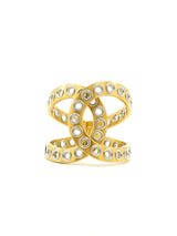 Chanel Grommet CC Cuff Jewelry arcadeshops.com