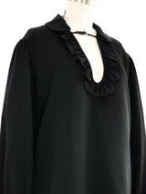 Gucci Buckle Ruffle Tunic Dress arcadeshops.com