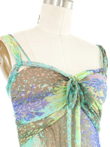 Alessandro Dell'Acqua Floral Silk Blouse Top arcadeshops.com