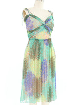 Alessandro Dell'Acqua Floral Silk Dress Dress arcadeshops.com