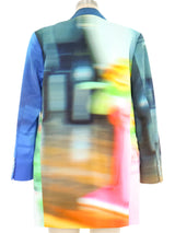 Dries Van Noten Blur Printed Jacket Jacket arcadeshops.com