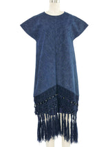 Junya Watanabe Fringed Denim Dress Dress arcadeshops.com