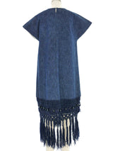 Junya Watanabe Fringed Denim Dress Dress arcadeshops.com