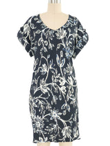 Balenciaga Floral Crepe Dress Dress arcadeshops.com
