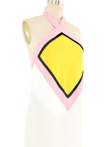 Jean Varon Colorblock Halter Dress Dress arcadeshops.com