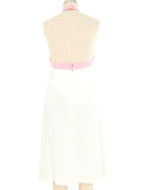 Jean Varon Colorblock Halter Dress Dress arcadeshops.com