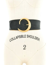Donna Karan Sculptural Buckle Belt