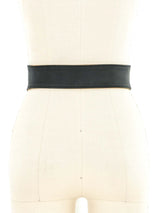 Donna Karan Sculptural Buckle Belt