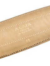 Alaia Black Leather Belt