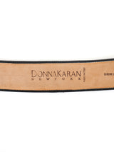 Donna Karan Sculptural Buckle Belt