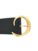 Donna Karan Sculptural Buckle Belt