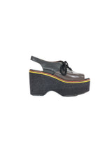 Marni Leather Slingback Wedge, 40