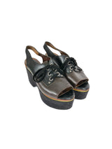 Marni Leather Slingback Wedge, 40