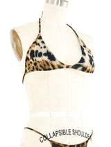 Yves Saint Laurent Animal Printed Bikini Suit arcadeshops.com