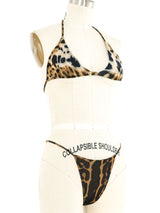 Yves Saint Laurent Animal Printed Bikini Suit arcadeshops.com