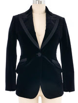 Gucci Hollywood Velvet Tuxedo Jacket