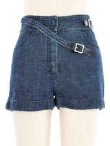 2000 Chanel Denim Shorts Bottom arcadeshops.com