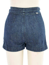 2000 Chanel Denim Shorts Bottom arcadeshops.com