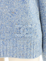 2008 Chanel Striped Knit Sweater Top arcadeshops.com