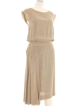 1999 Chanel Pleated Gauze Dress Dress arcadeshops.com