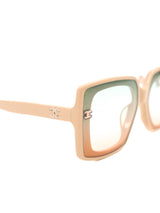 Chanel Ombre Square Frame Sunglasses Accessory arcadeshops.com