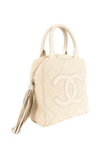 Chanel Quilted Canvas Mini Top Handle Bag Accessory arcadeshops.com