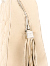 Chanel Quilted Canvas Mini Top Handle Bag Accessory arcadeshops.com