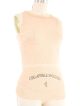 Chanel Peach Mesh Tank Top arcadeshops.com