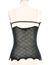 Alessandro Dell'Acqua Black Knit Top Top arcadeshops.com