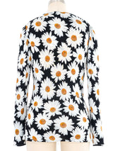 Ungaro Daisy Knit Long Sleeve Tee Top arcadeshops.com