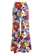 1960s Floral Trouser Ensemble Suit arcadeshops.com