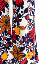 1960s Floral Trouser Ensemble Suit arcadeshops.com