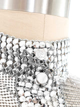 Paco Rabanne Ombre Chainmail Mock Neck Top Top arcadeshops.com