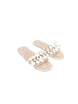 Miu Miu Pearl Beaded Slides, 38 Accessory arcadeshops.com