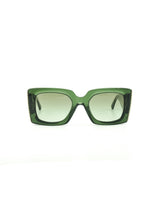 Chanel Emerald Square Frame Sunglasses
