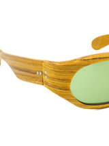 1960s Selecta Wooden Frame Sunglasses