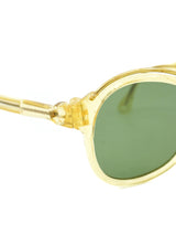 1940s Yellow Frame Sunglasses