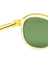 1940s Yellow Frame Sunglasses