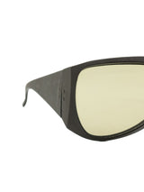 1980s Brown Metal Aviator Sunglasses