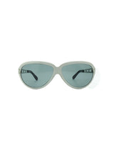 1970s Silver Racer Sunglasses Accessory arcadeshops.com