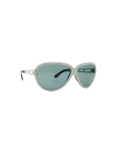 1970s Silver Racer Sunglasses Accessory arcadeshops.com
