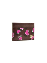 Gucci Heart Print Leather Card Holder Accessory arcadeshops.com