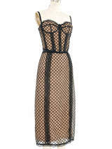 Gucci GG Monogram Lace Skirt Ensemble Suit arcadeshops.com