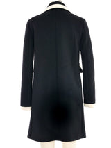 Gucci Two Tone Wool Coat Jacket arcadeshops.com